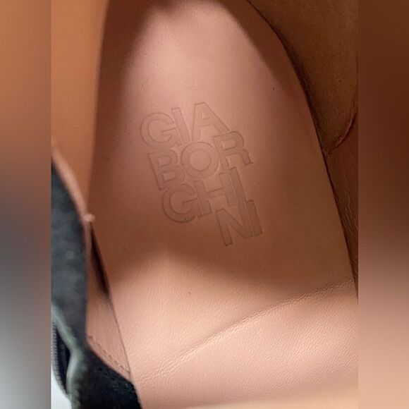 Gia Borghini  Texan Leather Platform Knee-High Boots size 37 - Picture 9 of 13